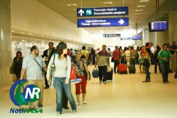 Comienza el éxodo de turistas en el aeropuerto de Mérida Comienza el éxodo de turistas en el aeropuerto de Mérida