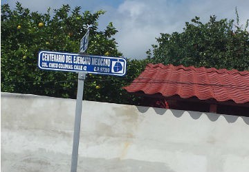 La calle 42 sur ahora se llamara “Centenario del Ejército Mexicano” La calle 42 sur ahora se llamara “Centenario del Ejército Mexicano”