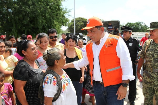 Coordina Gobierno del Estado simulacro en la comisaría meridana de Cheumán Coordina Gobierno del Estado simulacro en la comisaría meridana de Cheumán