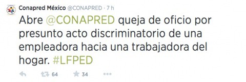 El Consejo Nacional para Prevenir la Discriminación abre queja por caso #LadyChiles El Consejo Nacional para Prevenir la Discriminación abre queja por caso #LadyChiles