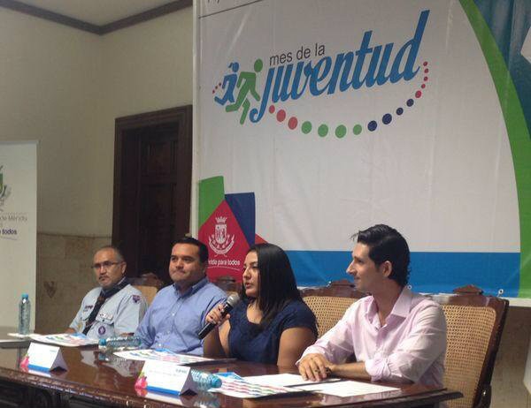 Presentan actividades de la segunda edición del Mes de la Juventud del Ayuntamiento de Mérida Presentan actividades de la segunda edición del Mes de la Juventud del Ayuntamiento de Mérida