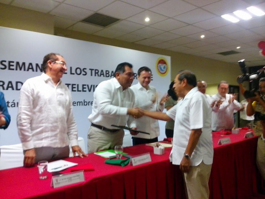 Reconocen labor de los trabajadores de la Radio y la Televisión Reconocen labor de los trabajadores de la Radio y la Televisión