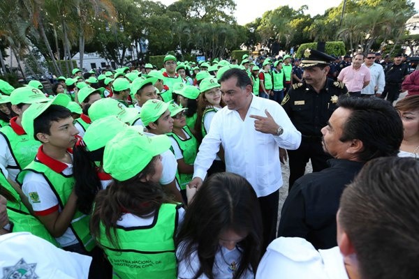 Conmemora Yucatán el Día Nacional de Protección Civil Conmemora Yucatán el Día Nacional de Protección Civil