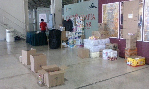 Ya se recaudó una tonelada de víveres para ayuda humanitaria Ya se recaudó una tonelada de víveres para ayuda humanitaria