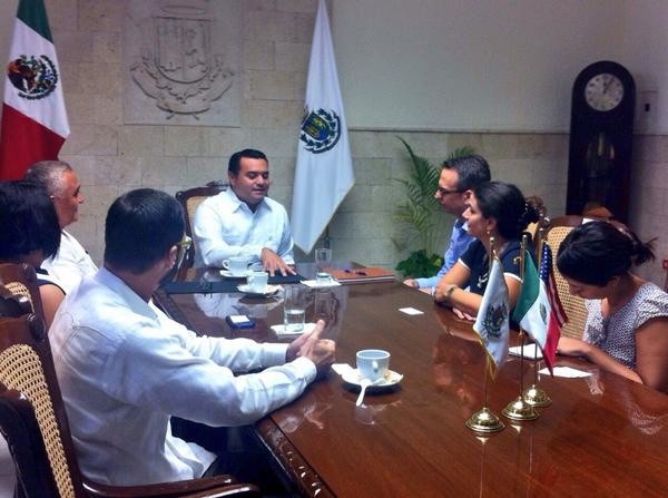 Exponen ventajas de inversión en Mérida a diplomáticos de E.U Exponen ventajas de inversión en Mérida a diplomáticos de E.U
