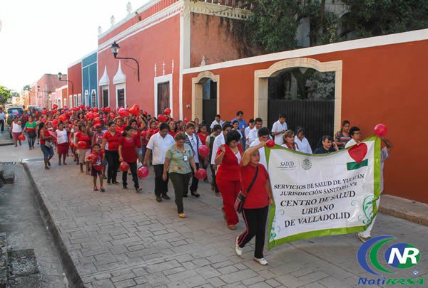 Marchan en Valladolid por el Día mundial del corazón Marchan en Valladolid por el Día mundial del corazón