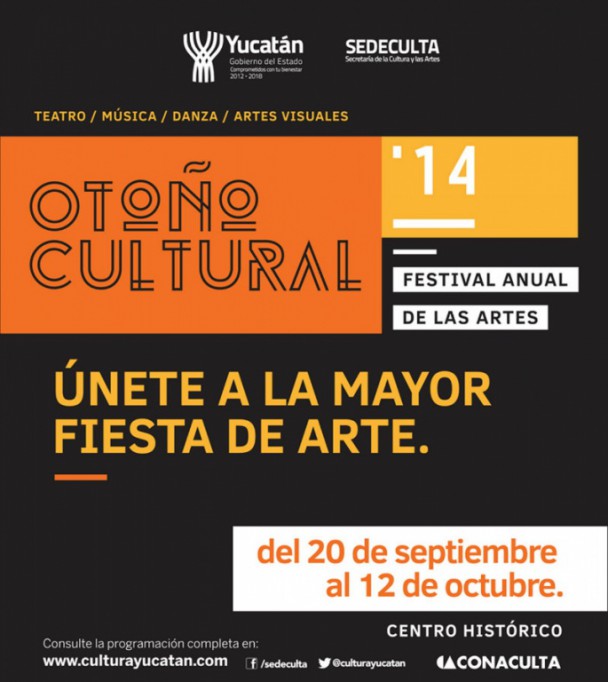 Eventos del otoño cultural del martes 30 de septiembre. Eventos del otoño cultural del martes 30 de septiembre.