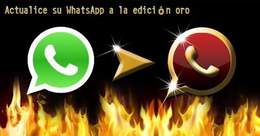 La nueva estafa de las redes sociales, el Whatsapp Edición Oro La nueva estafa de las redes sociales, el Whatsapp Edición Oro