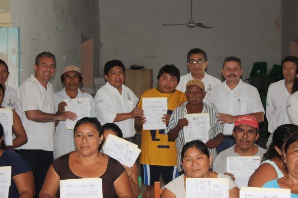 Supervisa IVEY acciones de vivienda en ocho comisarías de Temozón Supervisa IVEY acciones de vivienda en ocho comisarías de Temozón