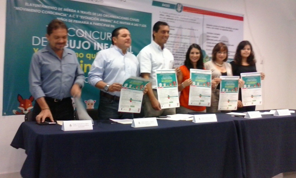 Invitan a los niños de Mérida a fomentar el buen trato y respeto hacia los animales por medio de dibujos Invitan a los niños de Mérida a fomentar el buen trato y respeto hacia los animales por medio de dibujos