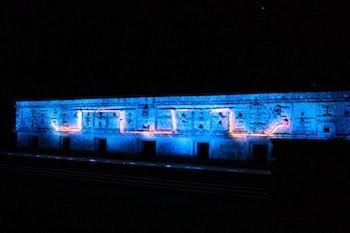 ¡Listo! el espectáculo de Luz y Sonido de Uxmal ¡Listo! el espectáculo de Luz y Sonido de Uxmal