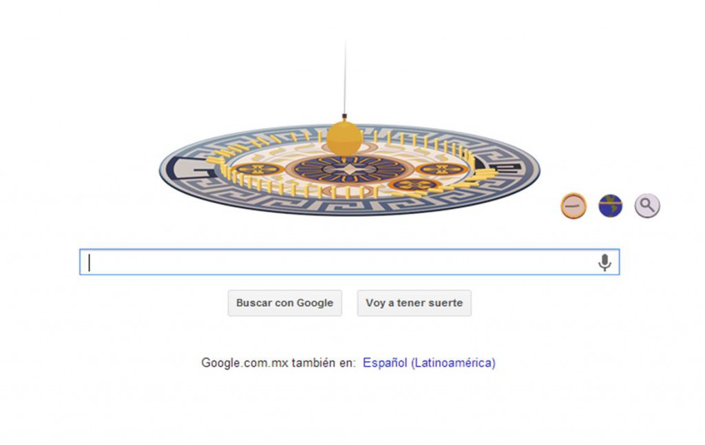 Google homenajea el 194 aniversario de León Foucault Google homenajea el 194 aniversario de León Foucault