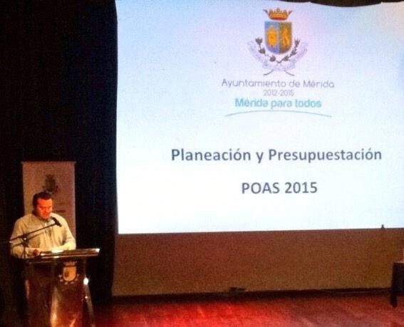 El presupuesto para Mérida debe estar listo antes del 15 de diciembre El presupuesto para Mérida debe estar listo antes del 15 de diciembre