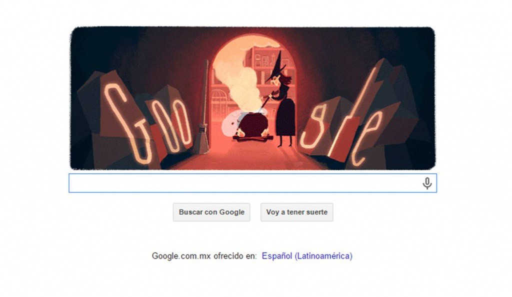 Google se disfraza de Halloween Google se disfraza de Halloween
