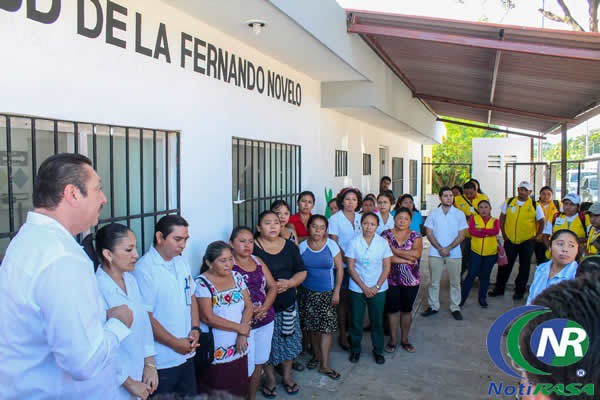 Unidad de salud de colonia vallisoletana tiene nuevo techo Unidad de salud de colonia vallisoletana tiene nuevo techo