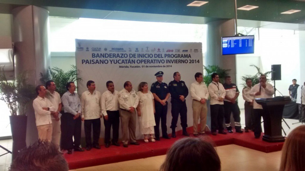 Inició el programa Paisano Yucatán Operativo Invierno 2014 Inició el programa Paisano Yucatán Operativo Invierno 2014