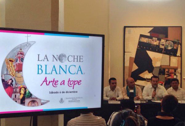 Presentan la cuarta edición de la Noche Blanca Presentan la cuarta edición de la Noche Blanca