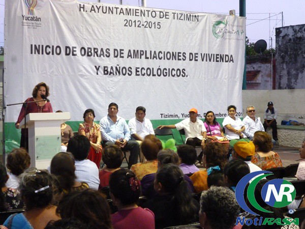 Cierra 2014 con más de mil acciones de vivienda en Tizimín Cierra 2014 con más de mil acciones de vivienda en Tizimín