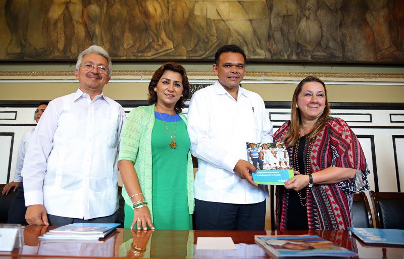 DIF y UNICEF trabajaran juntos en Yucatán DIF y UNICEF trabajaran juntos en Yucatán