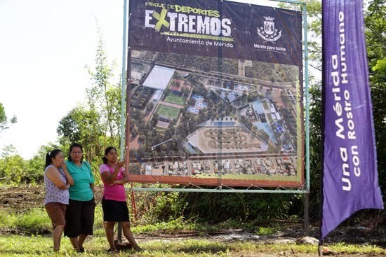 El Parque de Deportes Extremos presenta un 50 por ciento de avance El Parque de Deportes Extremos presenta un 50 por ciento de avance