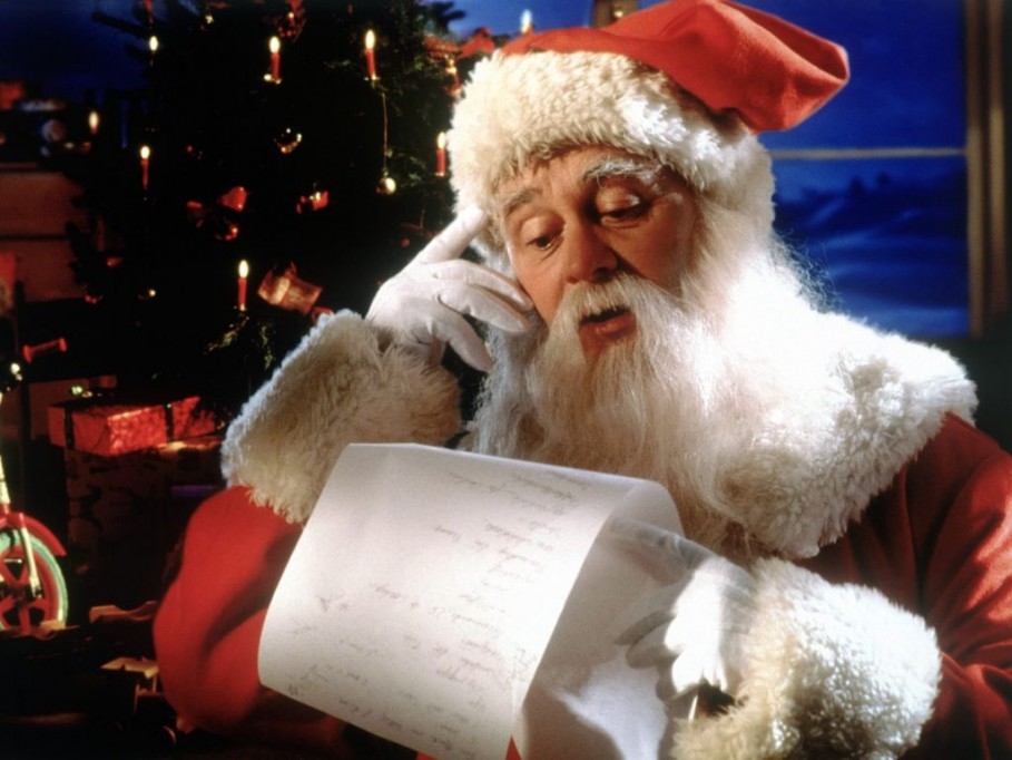 Los niños esperan con la Navidad la llegada de Santa Claus