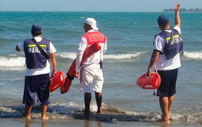 También en invierno se vigilarán las playas yucatecas También en invierno se vigilarán las playas yucatecas