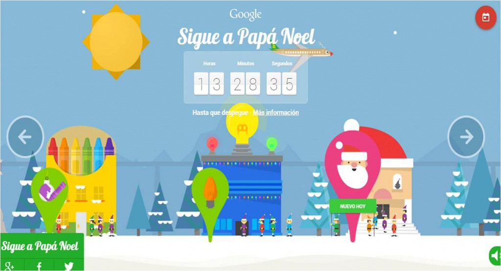 ¿Dónde ver el recorrido de Santa Claus en tiempo real? ¿Dónde ver el recorrido de Santa Claus en tiempo real?