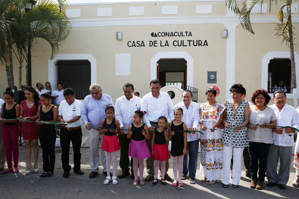 Inauguran la sexta Casa de la Cultura Municipal en Panabá Inauguran la sexta Casa de la Cultura Municipal en Panabá