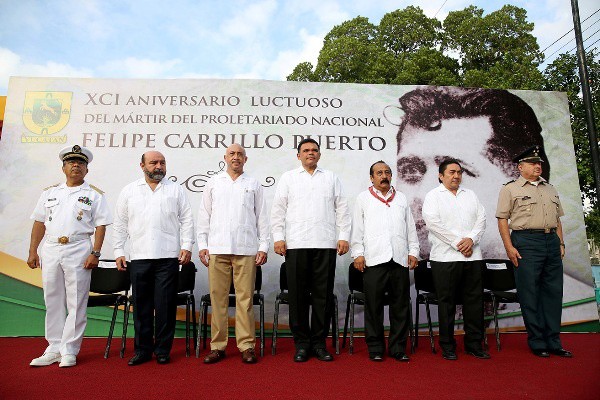 Recuerdan el legado de Felipe Carrillo Puerto Recuerdan el legado de Felipe Carrillo Puerto