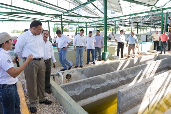 Rehabilitan planta de tratamiento de aguas residuales en fraccionamiento Altabrisa Rehabilitan planta de tratamiento de aguas residuales en fraccionamiento Altabrisa