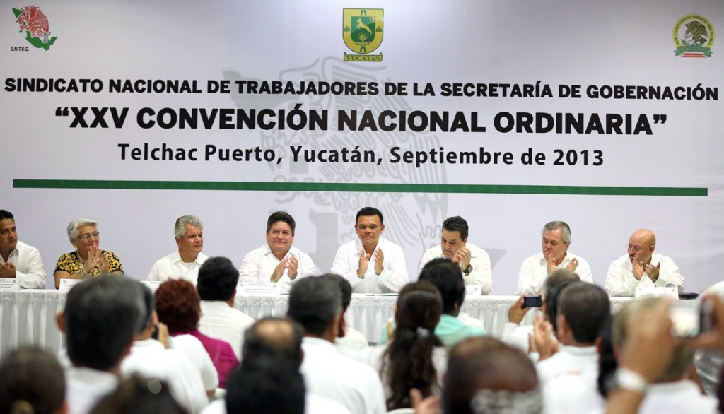 Inaugura Rolando Zapata la XXV Convención Nacional de Trabajadores de la Secretaría de Gobernación Inaugura Rolando Zapata la XXV Convención Nacional de Trabajadores de la Secretaría de Gobernación