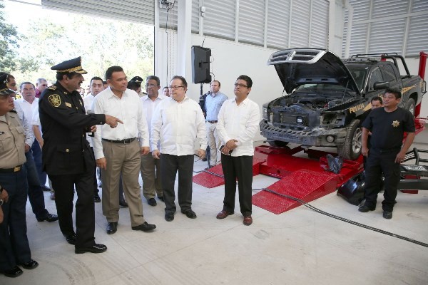 La SSP cuenta con un nuevo taller de mantenimiento vehicular La SSP cuenta con un nuevo taller de mantenimiento vehicular