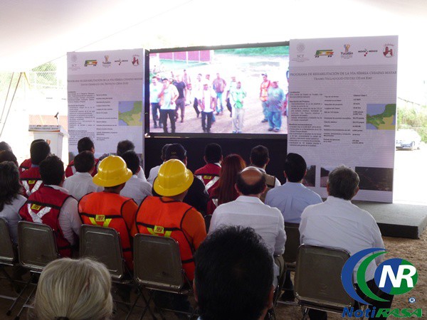 RZB supervisa trabajos de rehabilitación de la vía férrea Dzitás-Valladolid RZB supervisa trabajos de rehabilitación de la vía férrea Dzitás-Valladolid