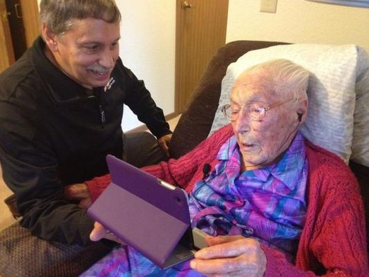 Fallece la mujer más anciana de Facebook Fallece la mujer más anciana de Facebook