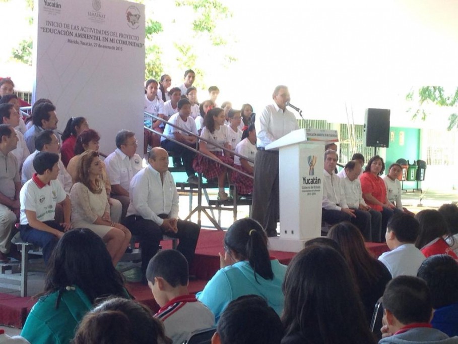 Da inicio el programa "Educación Ambiental en mi Comunidad" Da inicio el programa "Educación Ambiental en mi Comunidad"
