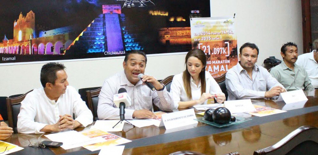 Presentan el medio maratón, "Izamal pueblo mágico" Presentan el medio maratón, "Izamal pueblo mágico"
