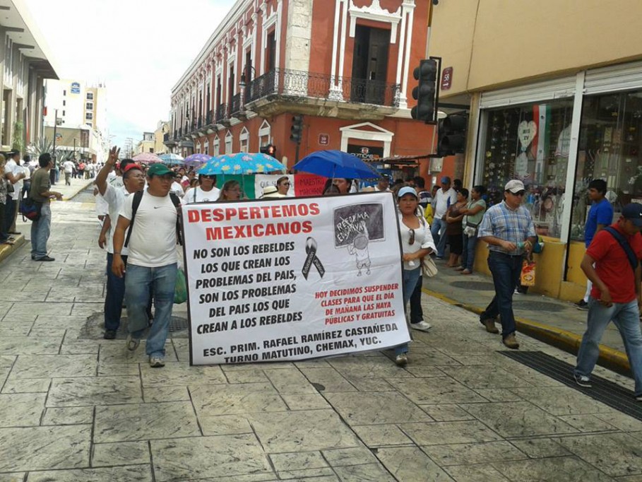 Paro de una semana en escuelas, anuncia un movimiento de maestros Paro de una semana en escuelas, anuncia un movimiento de maestros