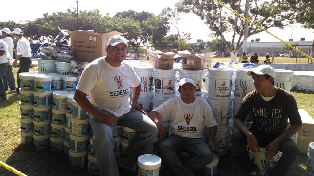Para llegar a todos los hogares se ampliará el programa “pintando tu bienestar” Para llegar a todos los hogares se ampliará el programa “pintando tu bienestar”