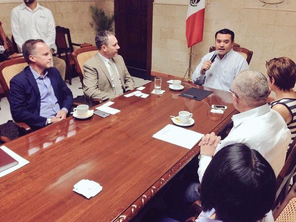 El Ayuntamiento de Mérida busca relaciones diplomáticas con Gran Bretaña El Ayuntamiento de Mérida busca relaciones diplomáticas con Gran Bretaña