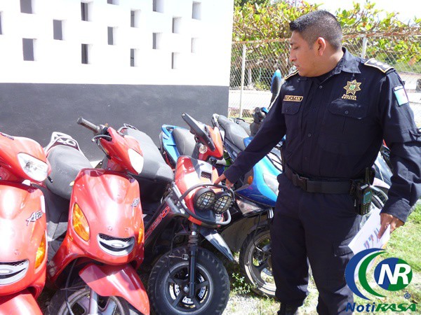Reduce robo de motocicletas en Tizimín Reduce robo de motocicletas en Tizimín