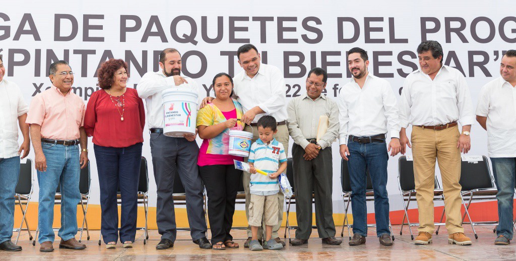 Ocho mil familias se beneficiarán en la 2ª etapa de “pintando tu bienestar” Ocho mil familias se beneficiarán en la 2ª etapa de “pintando tu bienestar”