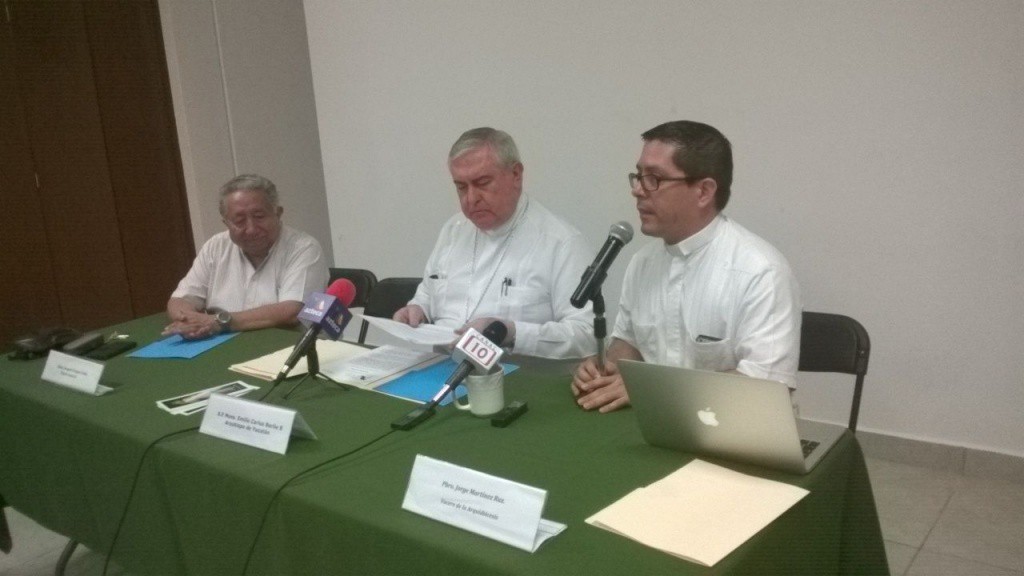 El crimen organizado no está en todo México: arzobispo de Yucatán El crimen organizado no está en todo México: arzobispo de Yucatán