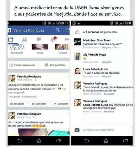 Llama aborígenes a sus pacientes haciéndolo público en facebook Llama aborígenes a sus pacientes haciéndolo público en facebook