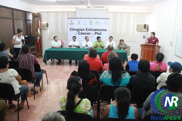 Con éxito cirugías de cáncer de piel, en Tizimín Con éxito cirugías de cáncer de piel, en Tizimín
