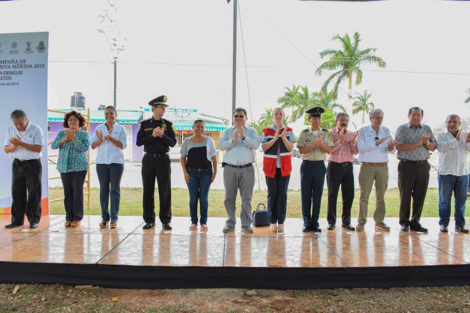 En marcha operativo de eliminación de criaderos de mosco en Mérida En marcha operativo de eliminación de criaderos de mosco en Mérida