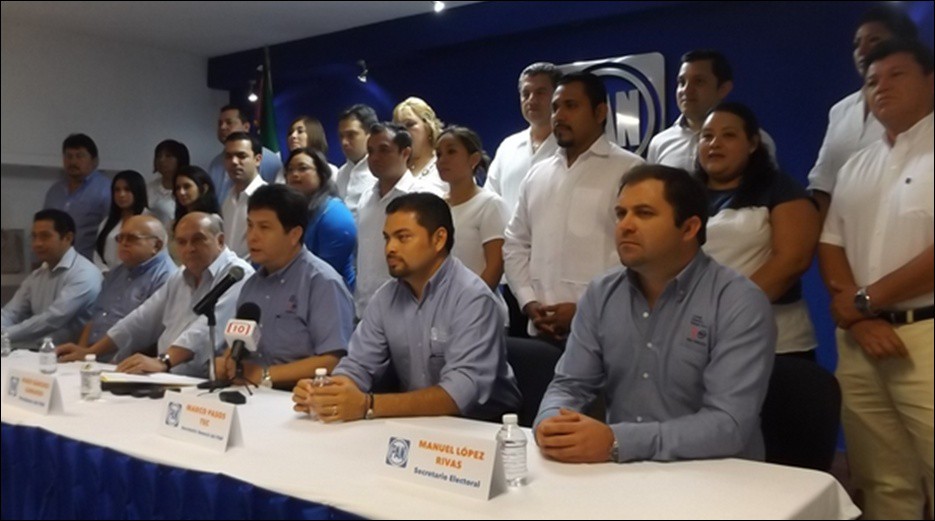 Presenta el PAN a sus candidatos a diputados locales Presenta el PAN a sus candidatos a diputados locales