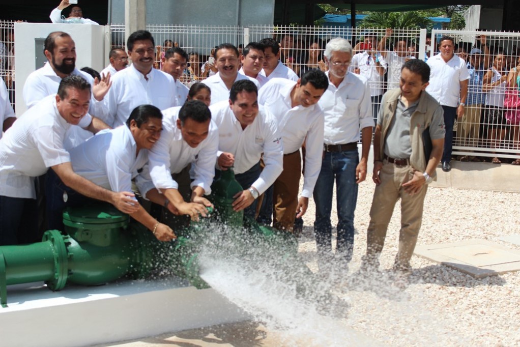 Se realizó la ampliación del sistema de agua potable en UMÁN Se realizó la ampliación del sistema de agua potable en UMÁN