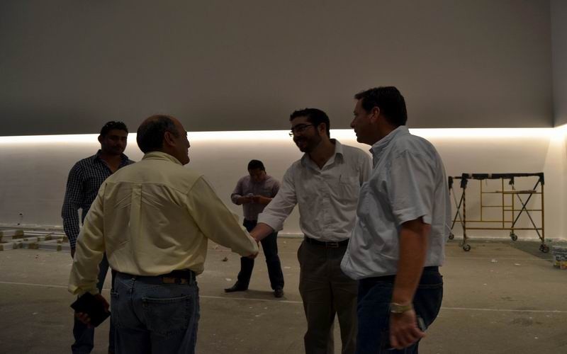 Entregan los trabajos de remodelación del salón Uxmal del centro de convenciones siglo XXI Entregan los trabajos de remodelación del salón Uxmal del centro de convenciones siglo XXI