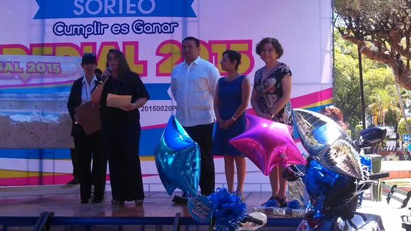 El ayuntamiento de Mérida realizó el sorteo "Cumplir es ganar" El ayuntamiento de Mérida realizó el sorteo "Cumplir es ganar"