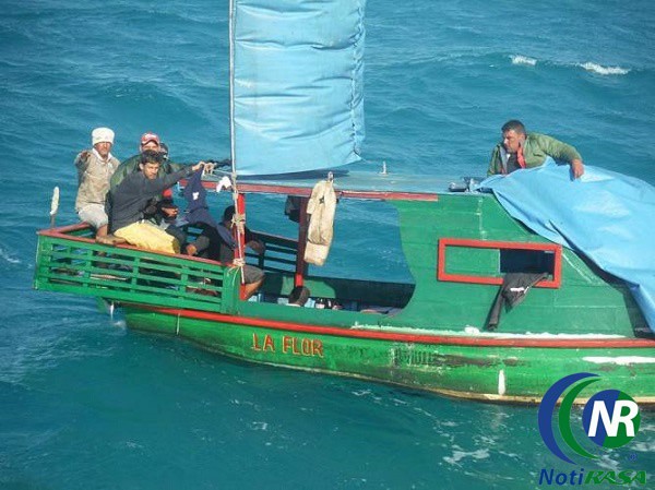 Detectan balsa de cubanos a 5 millas del Cuyo Detectan balsa de cubanos a 5 millas del Cuyo